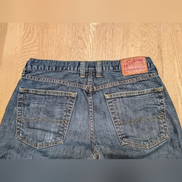 Lucky brand jeans vintage straight 32 x 29 dark blue denim stretch - Picture 3 of 6